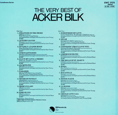 Acker Bilk : The Very Best Of Acker Bilk (LP, Comp)