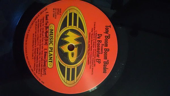Tony "Boom Boom" Badea : Da Boomster EP (12", EP)