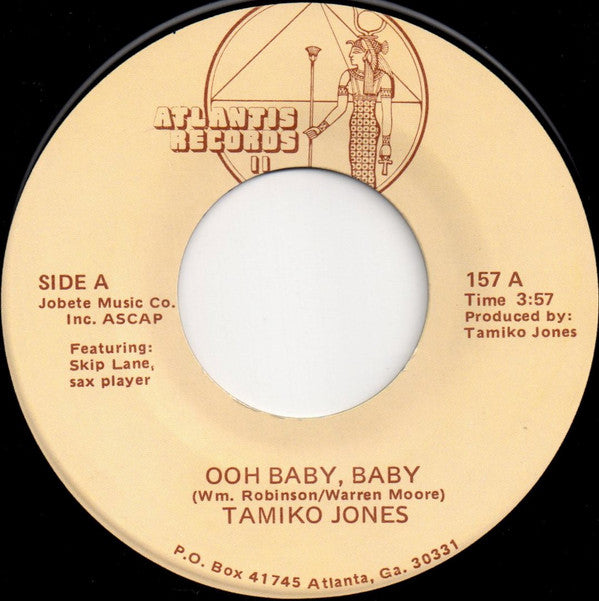 Tamiko Jones : Ooh Baby, Baby (7", Single)