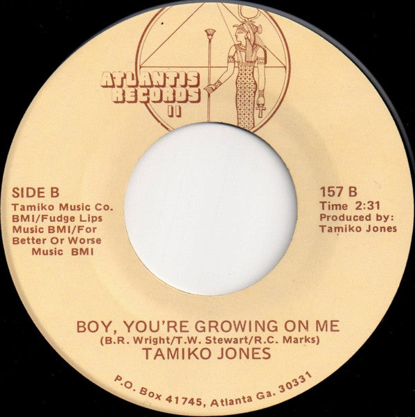 Tamiko Jones : Ooh Baby, Baby (7", Single)