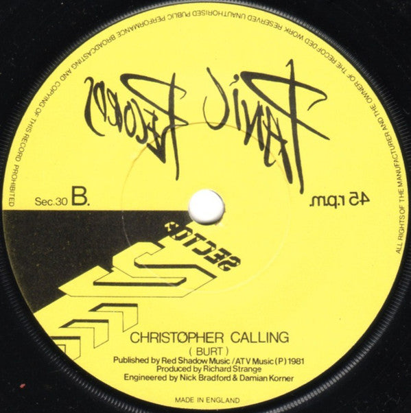 Sector 27 : Martin's Gone (7", Single)