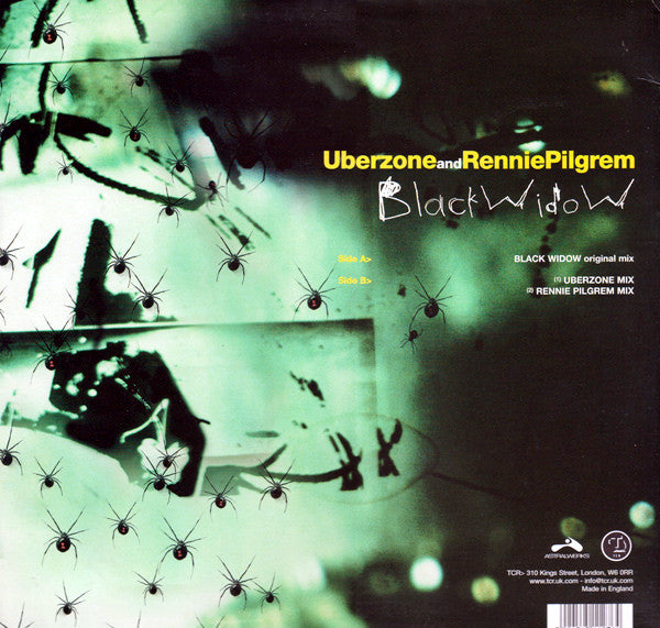 Uberzone & Rennie Pilgrem : Black Widow (12")