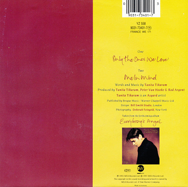 Tanita Tikaram : Only The Ones We Love (7", Single, Sol)