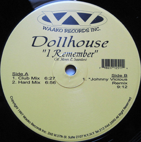 Dollhouse : I Remember (12")