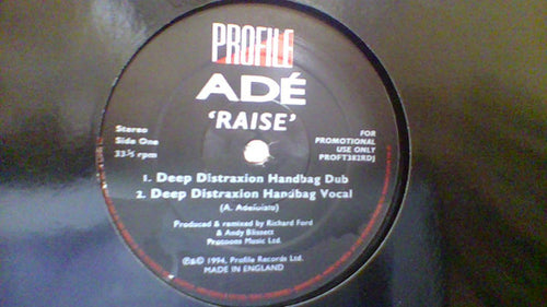 Adé : Raise (Remixes) (12", Promo)