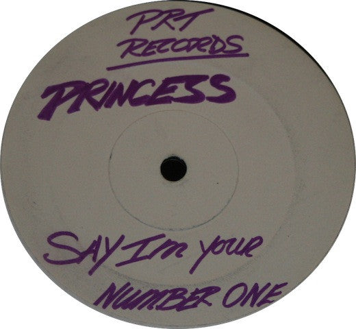 Princess : Say I'm Your No. 1 (12", S/Sided, W/Lbl)