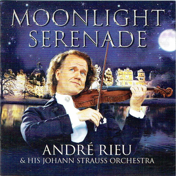 André Rieu & His Johann Strauß Orchestra : Moonlight Serenade (CD, Comp + DVD-V, PAL, Bon)
