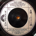 Marti Webb : Your Ears Should Be Burning Now (7", Sil)