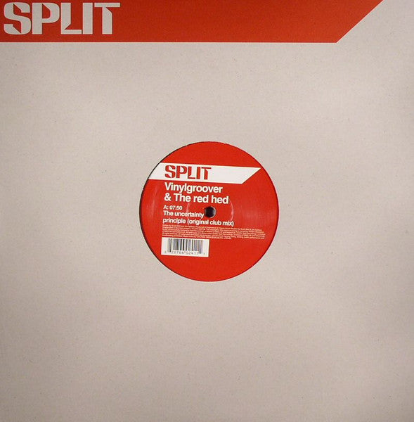 Vinylgroover & The Red Hed : The Uncertainty Principle (12")