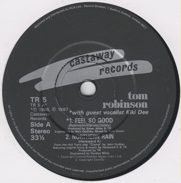 Tom Robinson : Feel So Good Hurt So Bad (The Feel So Good EP) (7", EP)