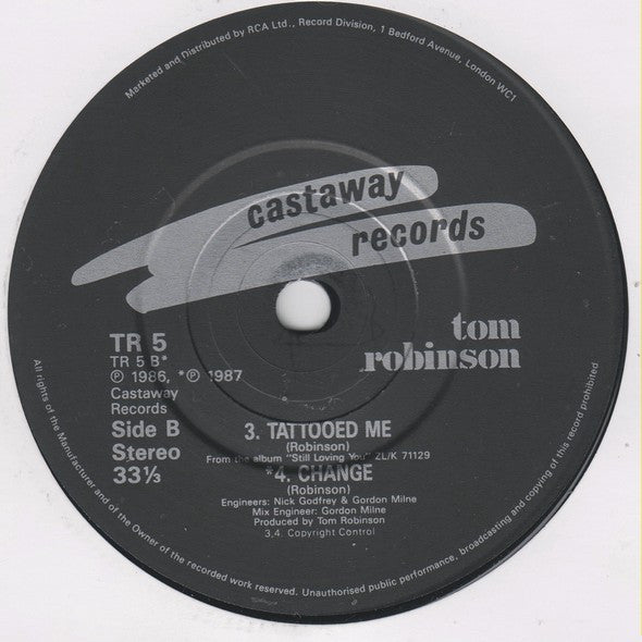 Tom Robinson : Feel So Good Hurt So Bad (The Feel So Good EP) (7", EP)