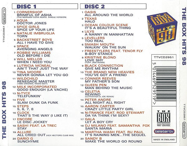 Various : The Box Hits 98 (2xCD, Comp)