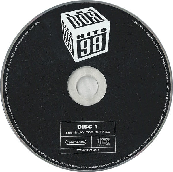 Various : The Box Hits 98 (2xCD, Comp)