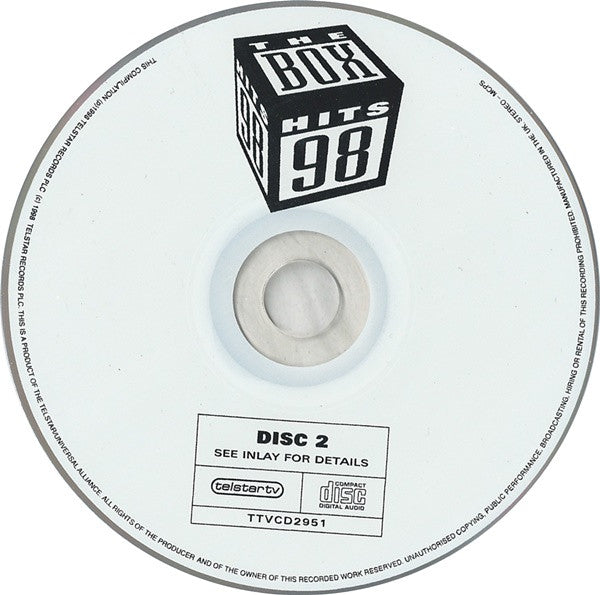 Various : The Box Hits 98 (2xCD, Comp)