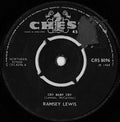 Ramsey Lewis : Cry Baby Cry / Wade In The Water (7", Single, 4-P)