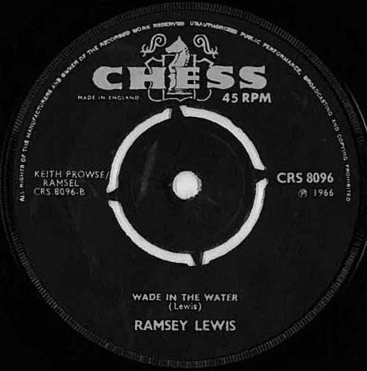 Ramsey Lewis : Cry Baby Cry / Wade In The Water (7", Single, 4-P)