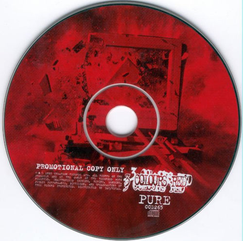 3 Colours Red : Pure (CD, Single, Promo)