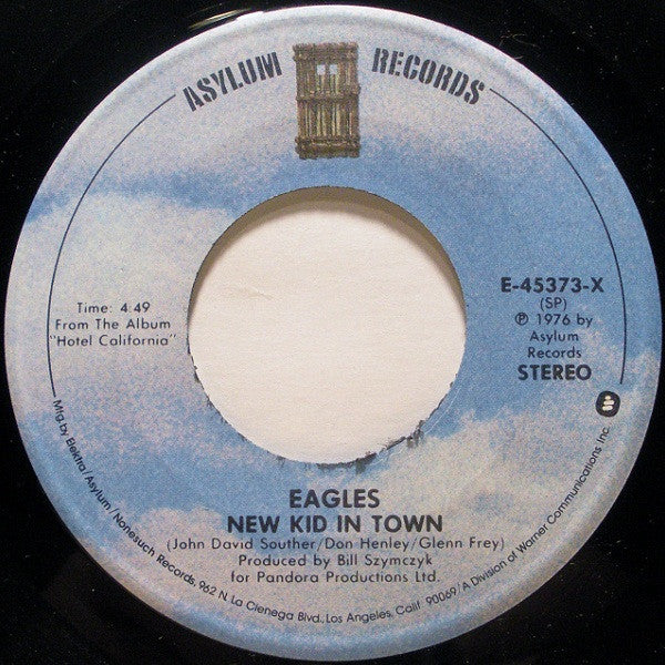 Eagles : New Kid In Town (7", Single, SP )