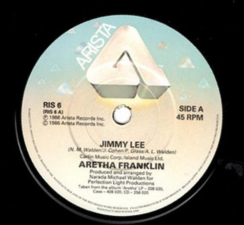 Aretha Franklin : Jimmy Lee (7")