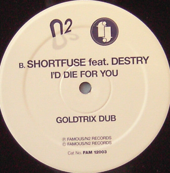 Shortfuse : I'd Die For You (12")