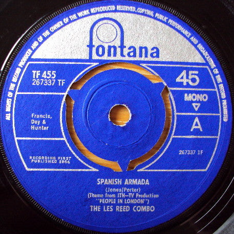 The Les Reed Combo : Spanish Armada (7")