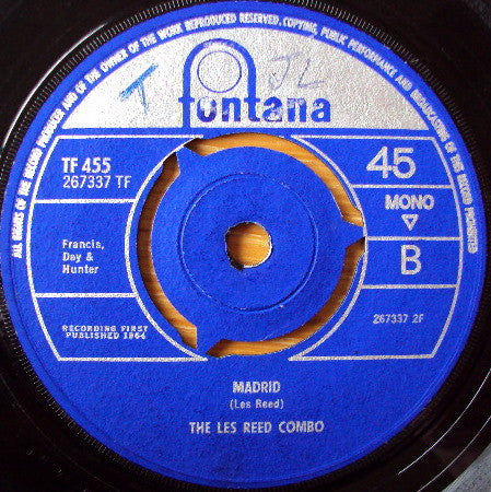 The Les Reed Combo : Spanish Armada (7")