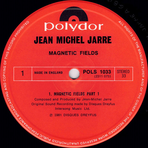 Jarre* : Magnetic Fields (LP, Album)