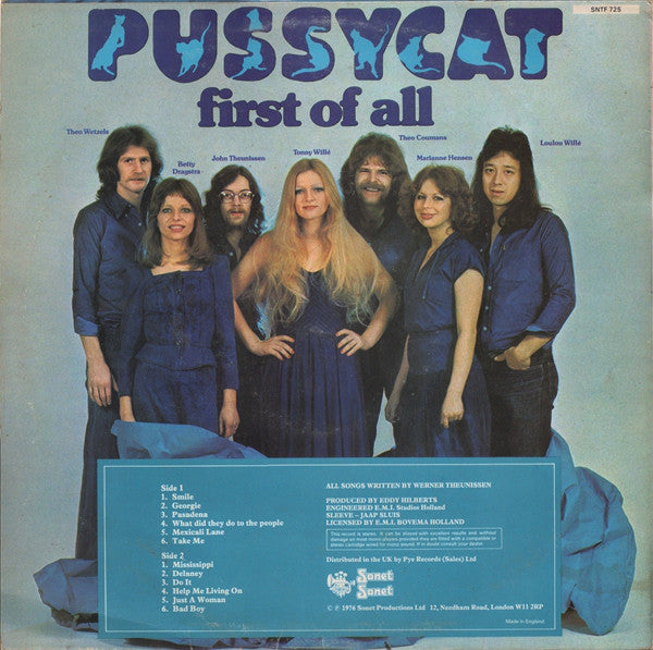 Pussycat (2) : First Of All (LP, Album)
