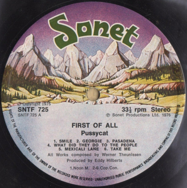 Pussycat (2) : First Of All (LP, Album)