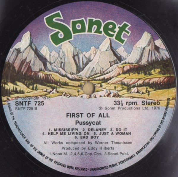 Pussycat (2) : First Of All (LP, Album)