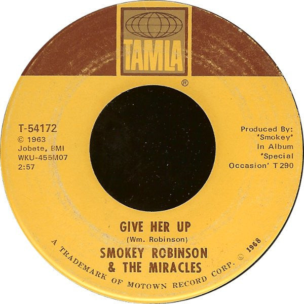 The Miracles : Special Occasion (7", Single, ARP)