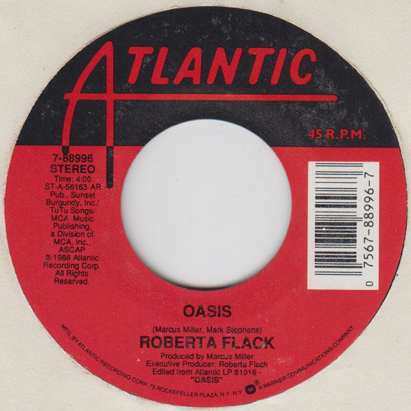 Roberta Flack : Oasis (7")