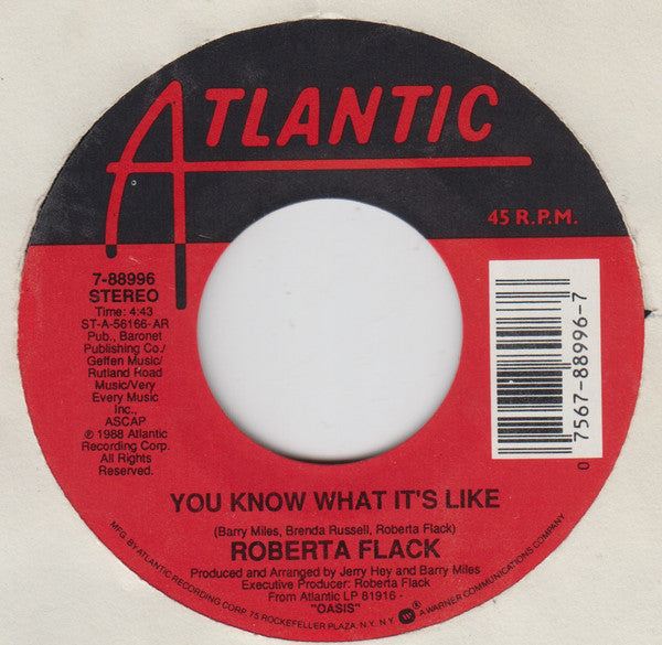 Roberta Flack : Oasis (7")