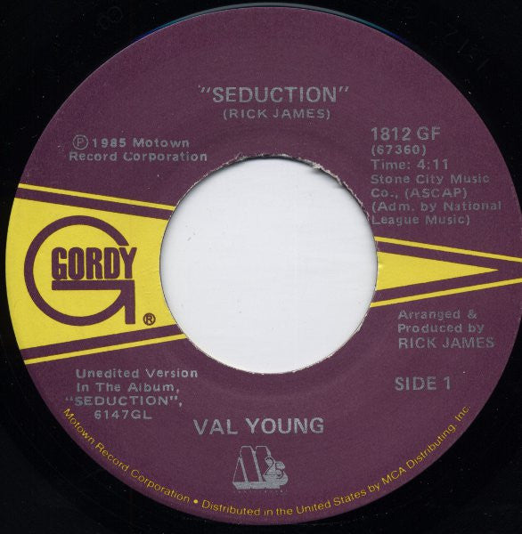 Val Young : Seduction (7")