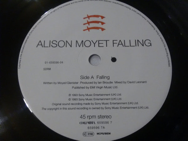 Alison Moyet : Falling (7", Single)