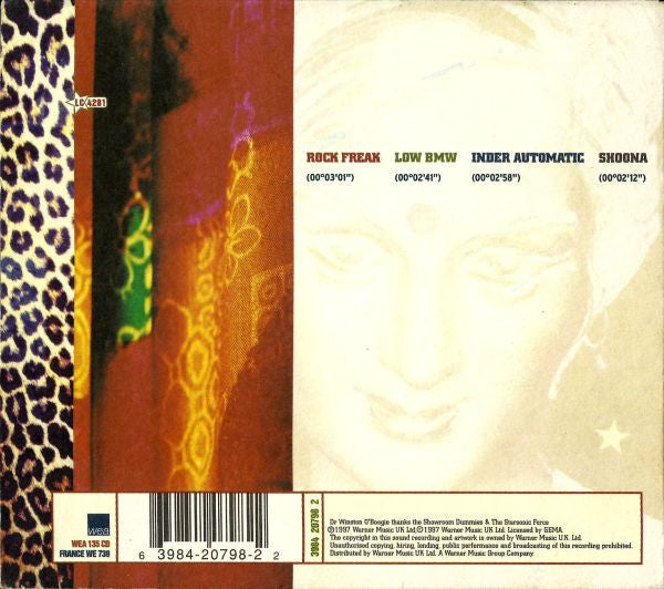Black Star Liner : Rock Freak E.P. (CD, EP)