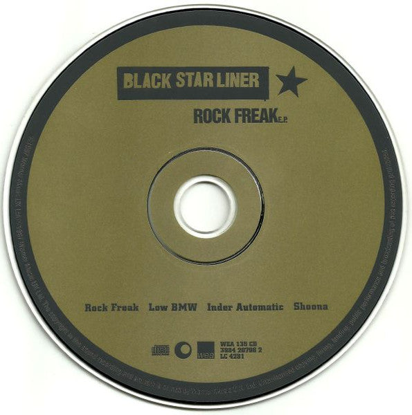 Black Star Liner : Rock Freak E.P. (CD, EP)