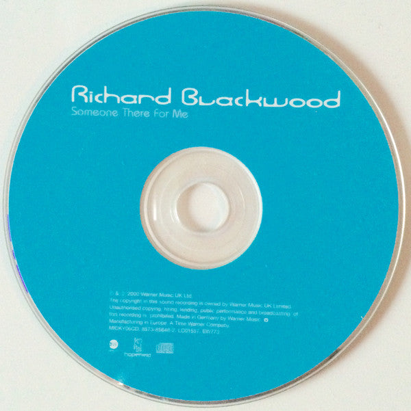 Richard Blackwood : Someone There For Me (CD, Single, Enh)