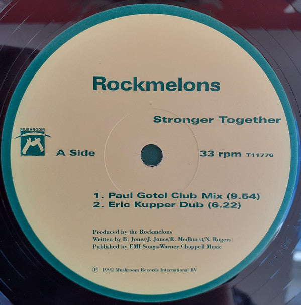 The Rockmelons : Stronger Together (12", Single)