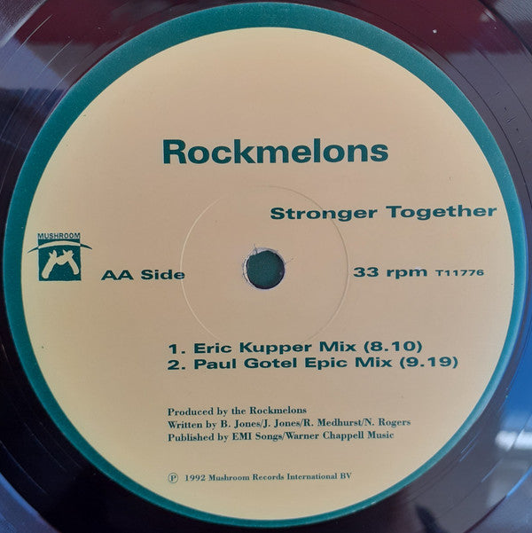 The Rockmelons : Stronger Together (12", Single)