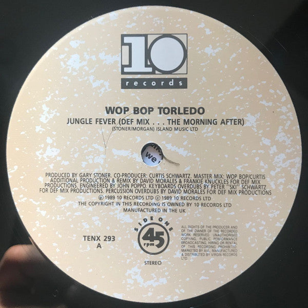 Wop Bop Torledo : Jungle Fever (12")