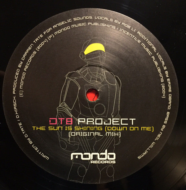 DT8 Project : The Sun Is Shining (Down On Me) (12", Promo)