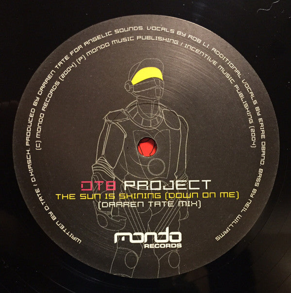 DT8 Project : The Sun Is Shining (Down On Me) (12", Promo)
