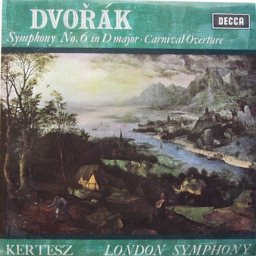 Antonín Dvořák, István Kertész, London Symphony Orchestra : Symphony No. 6 In D Major · Carnival Overture (LP, ED2)