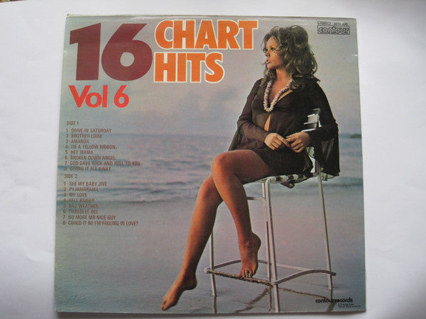 Unknown Artist : 16 Chart Hits Vol 6 (LP)