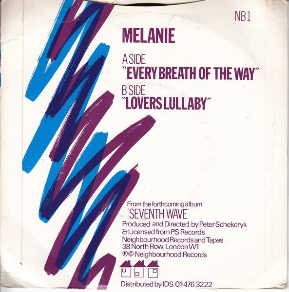 Melanie (2) : Every Breath Of The Way (7")