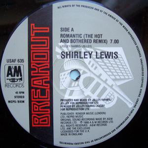 Shirley Lewis : (You Used To Be) Romantic (12")