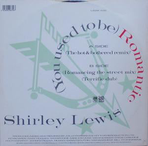 Shirley Lewis : (You Used To Be) Romantic (12")