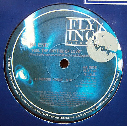 B4 End : Feel The Rhythm Of Love (12")