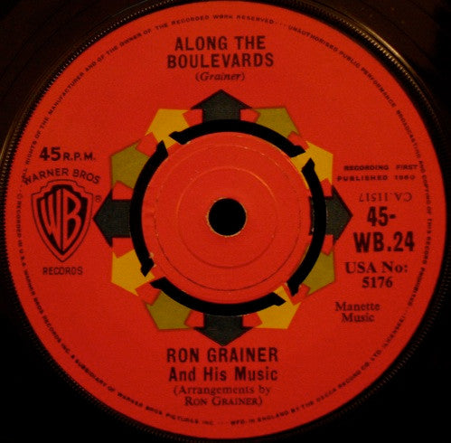 The Ron Grainer Orchestra : The Maigret Theme (7", Single)